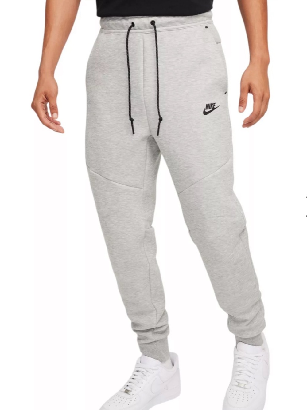Nike men’s gray teach fleece jogger sweatpants